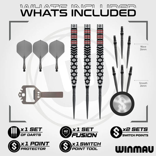Winmau Fornax Tapered Darts Set