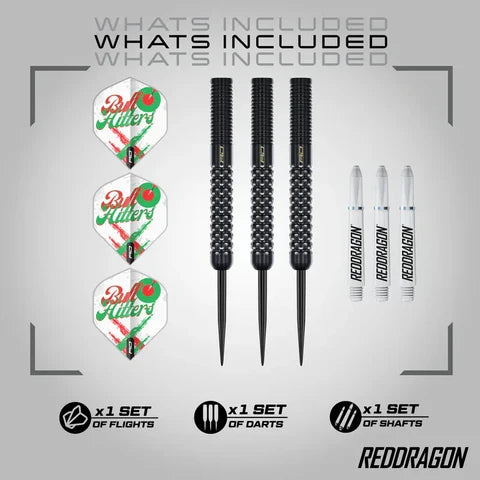 Red Dragon Bull Hitters Darts Set