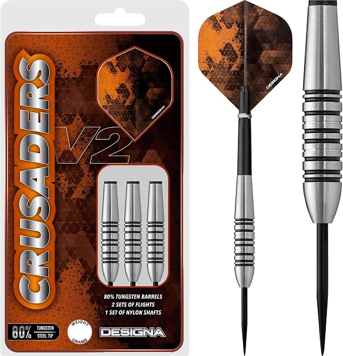Designa Crusaders V2 M5 Darts Set