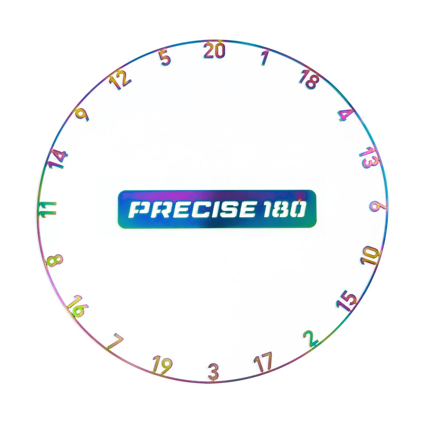 Precise 180 Dartboard Number Ring (Various Colours)