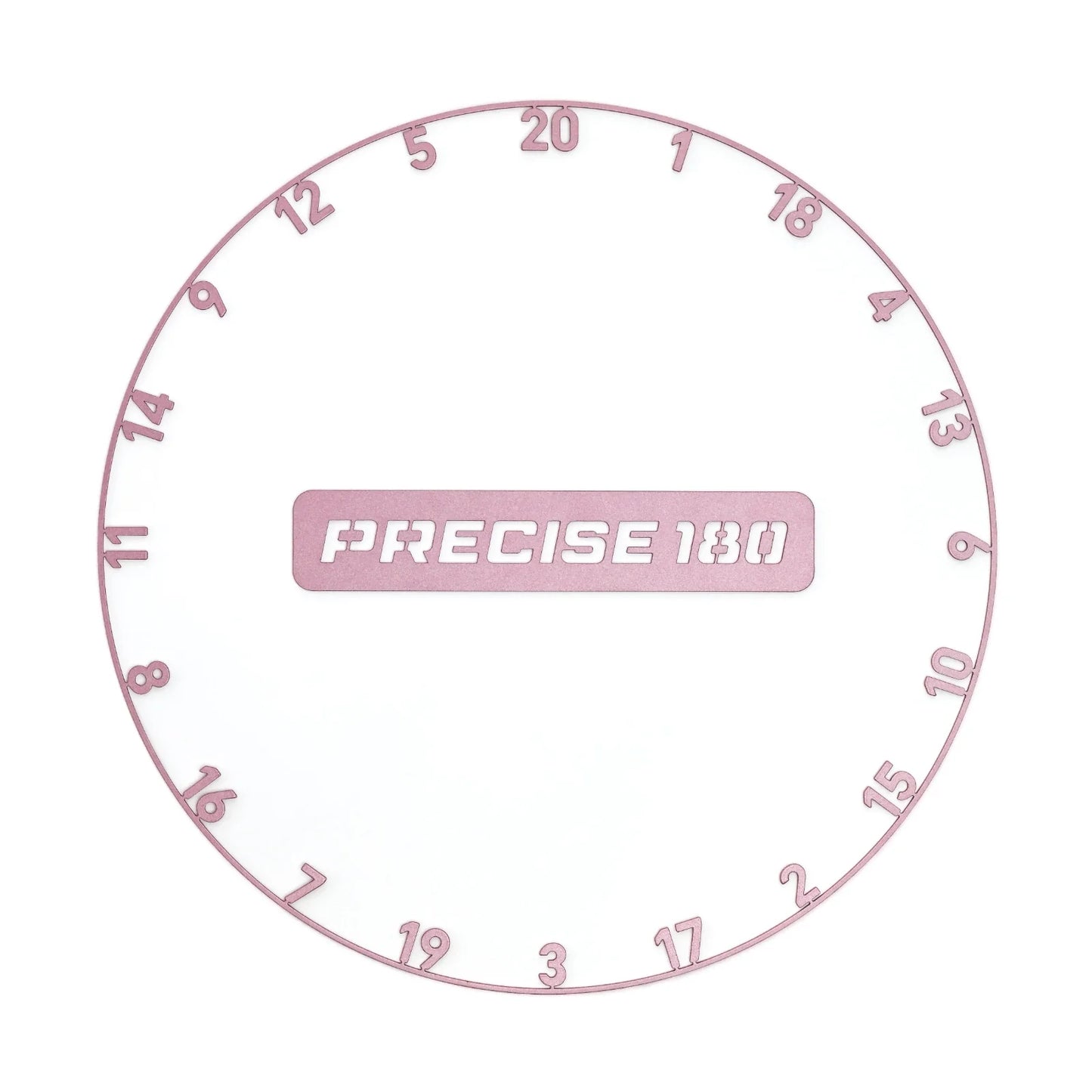 Precise 180 Number Ring Rebel Rose