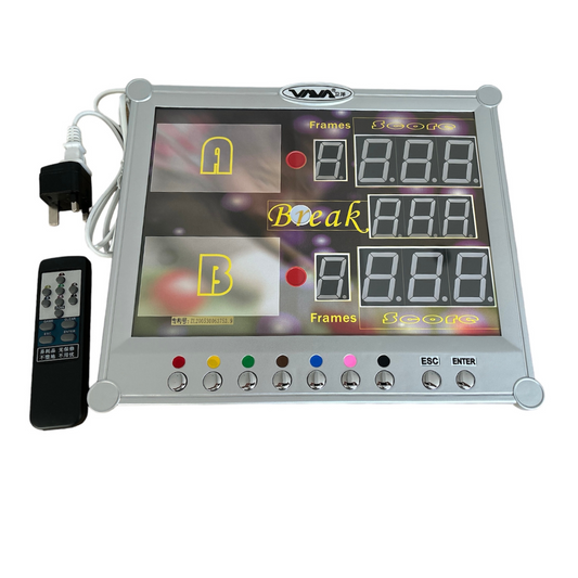 Electronic Snooker Scoreboard Counter