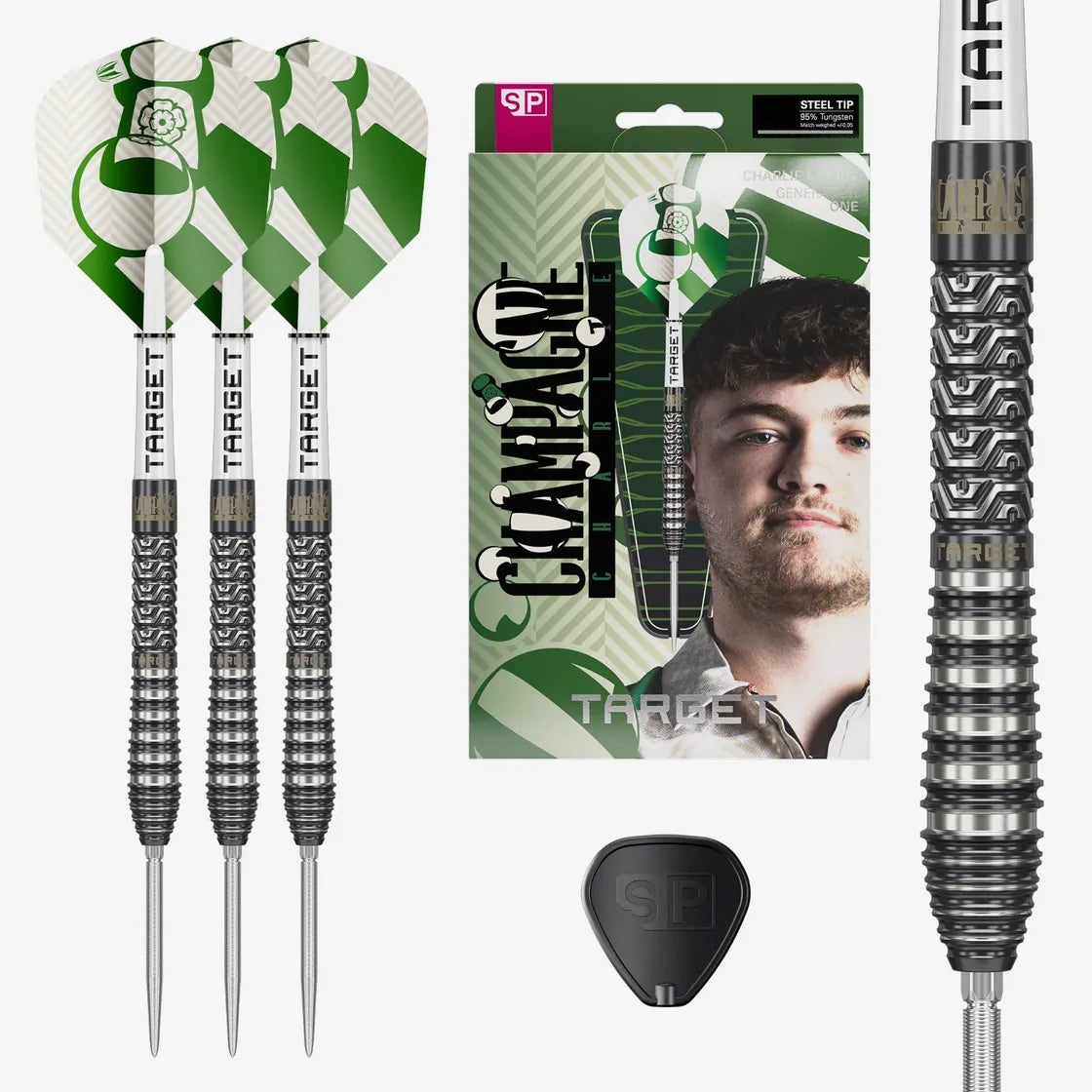 Charlie Manby 95% 25g SP Steel Tip Darts