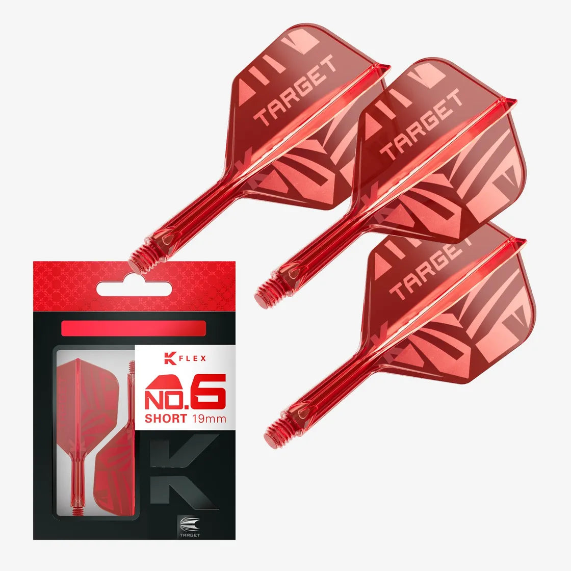Target K-Flex Flight Red No6 Medium