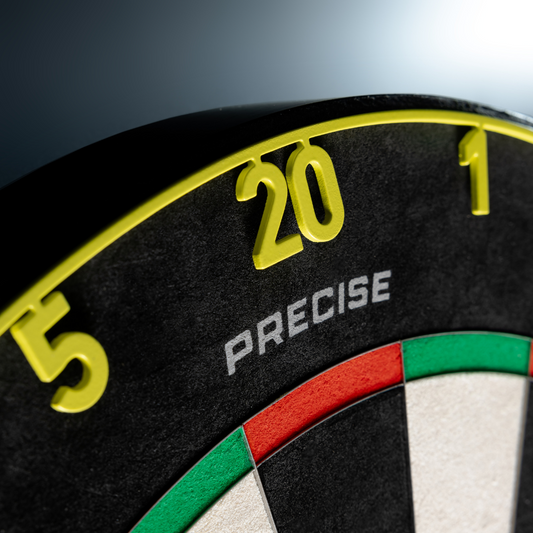 Precise 180 Number Ring Electric Yellow