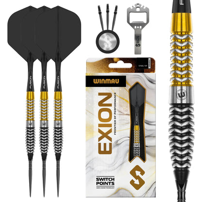 Winmau Exion 90% Switch Point Darts Torpedo