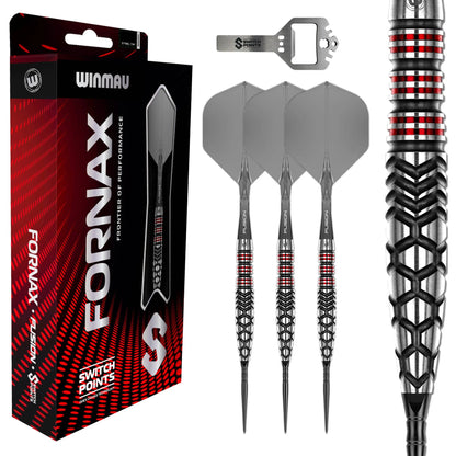 Winmau Fornax 90% Switch Point Darts Torpedo