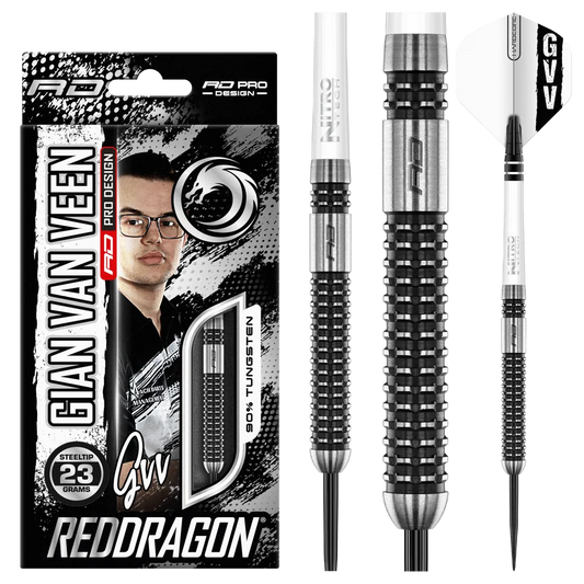 Red Dragon Gian van Veen Darts Set