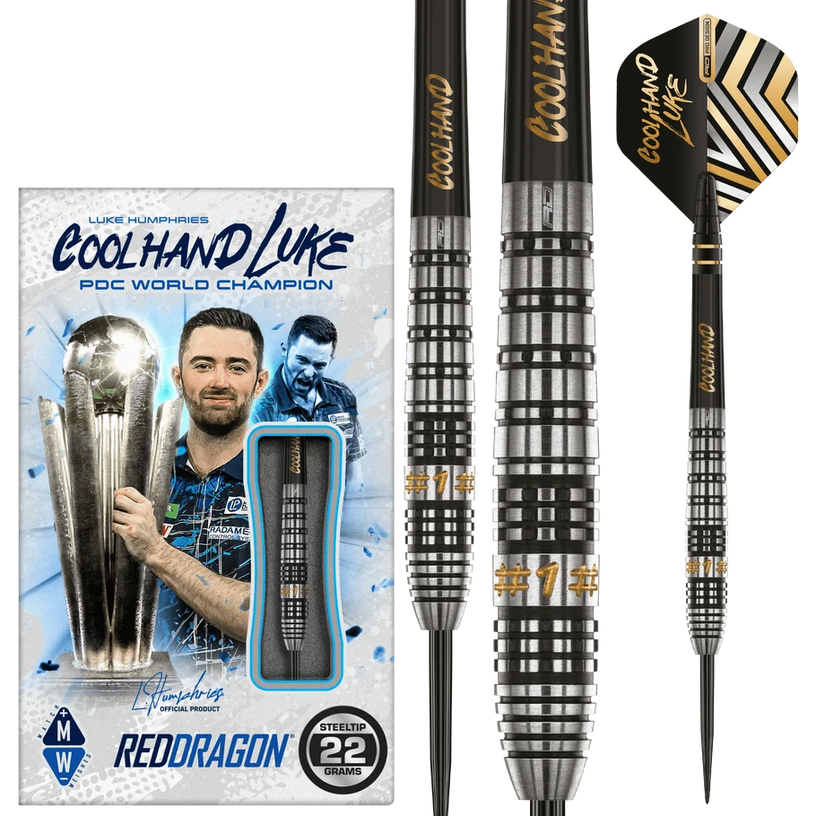 Red Dragon Luke Humphries Prestige Darts Set