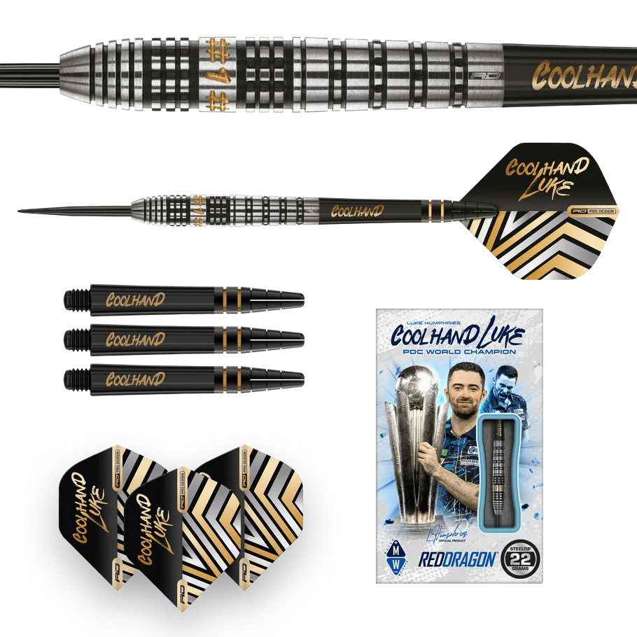 Red Dragon Luke Humphries Prestige Darts Set