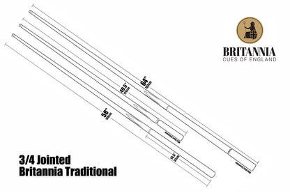 Britannia Neptune ¾ 58"