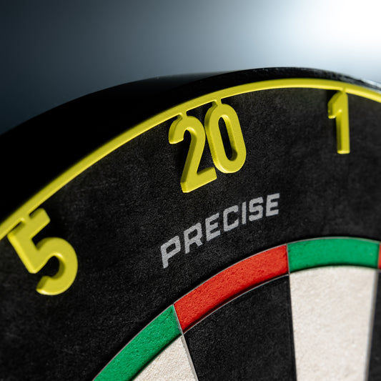 Precise 180 Dartboard Number Ring (Various Colours)