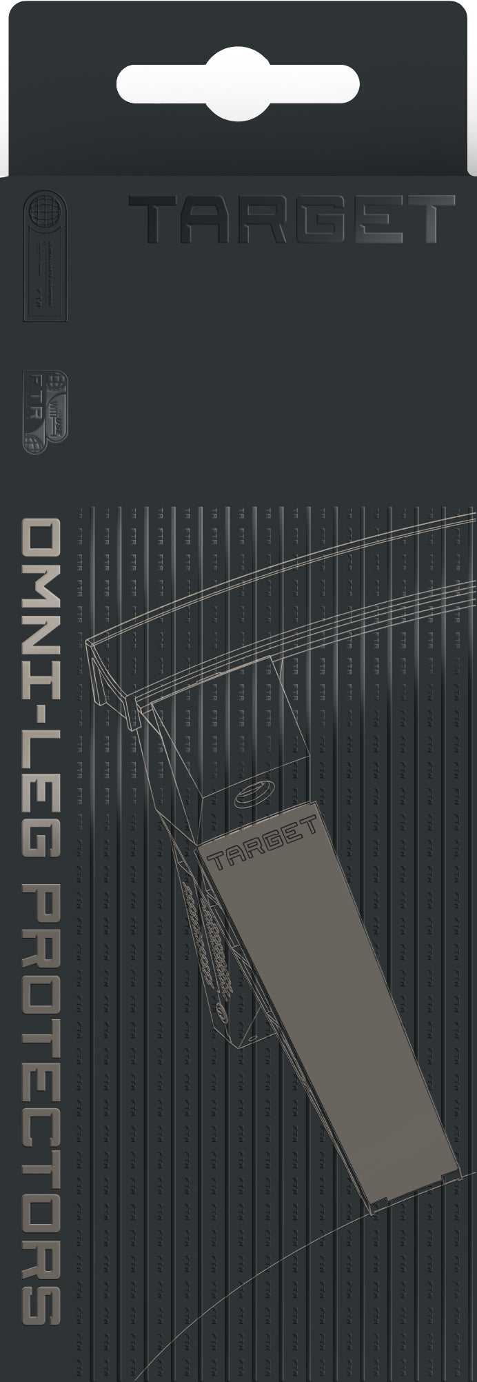 Target Omni Leg Protectors Black/Red