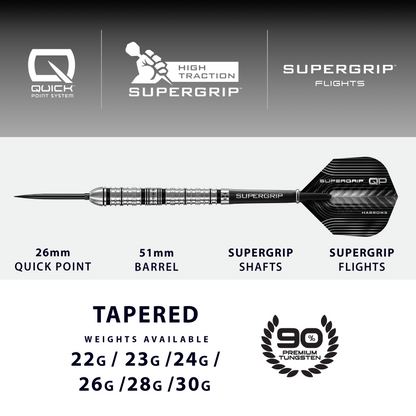 SUPERGRIP 90% Tapered QP