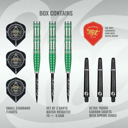 Shot Alchemy Mythril Steel Tip Darts Set