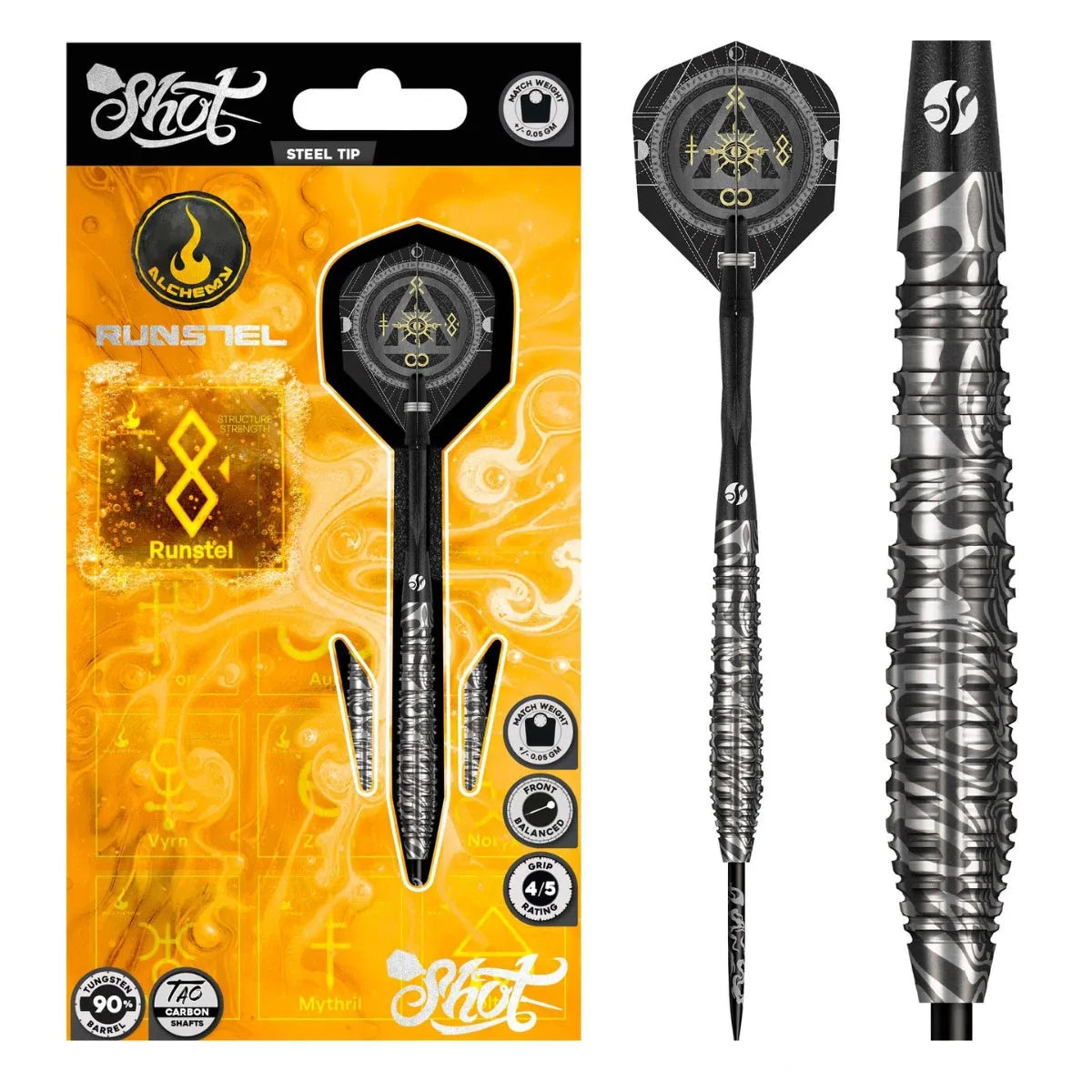 Shot Alchemy Runstel Steel Tip Darts Set