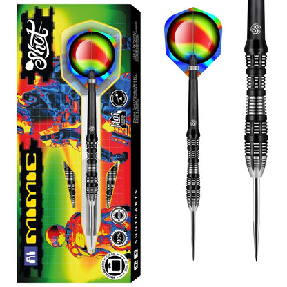 Shot AI Mimic Steel Tip Darts Set