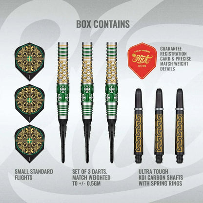 Shot Celt Cernunnos Steel Tip Darts Set