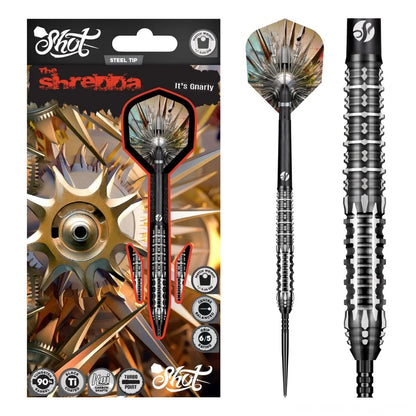 Shot AI Gnarly Shredda Steel Tip Darts Set