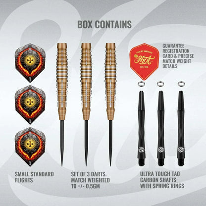 Shot Hachette Steel Tip Darts Set