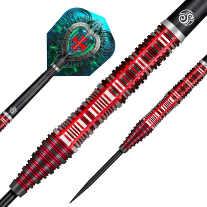 Shot Future Knights Dreadheart Steel Tip Darts Set