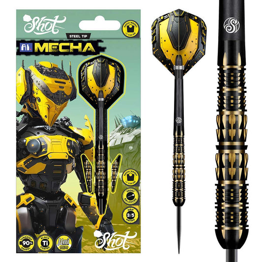 Shot AI Mecha Steel Tip Dart Set