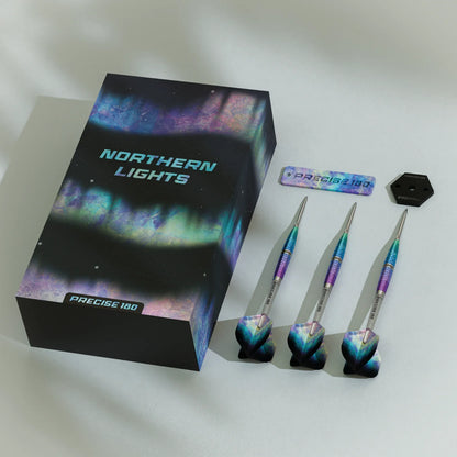 Precise 180 Northern Lights 90% Steel Tip Darts