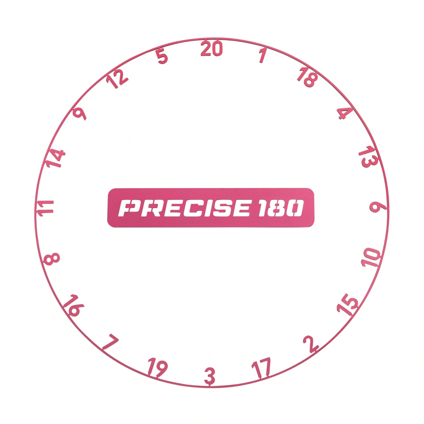 Precise 180 Number Ring Cyber Pink
