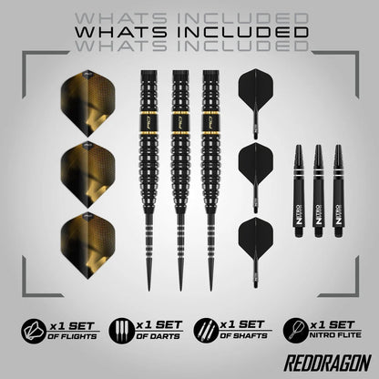 Red Dragon Ascend Tapered Darts Set