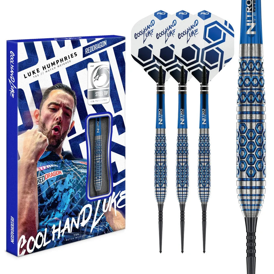 Red Dragon Luke Humphries TX5 Darts Set