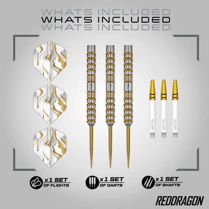 Red Dragon Paradym Gold Parallel Darts Set