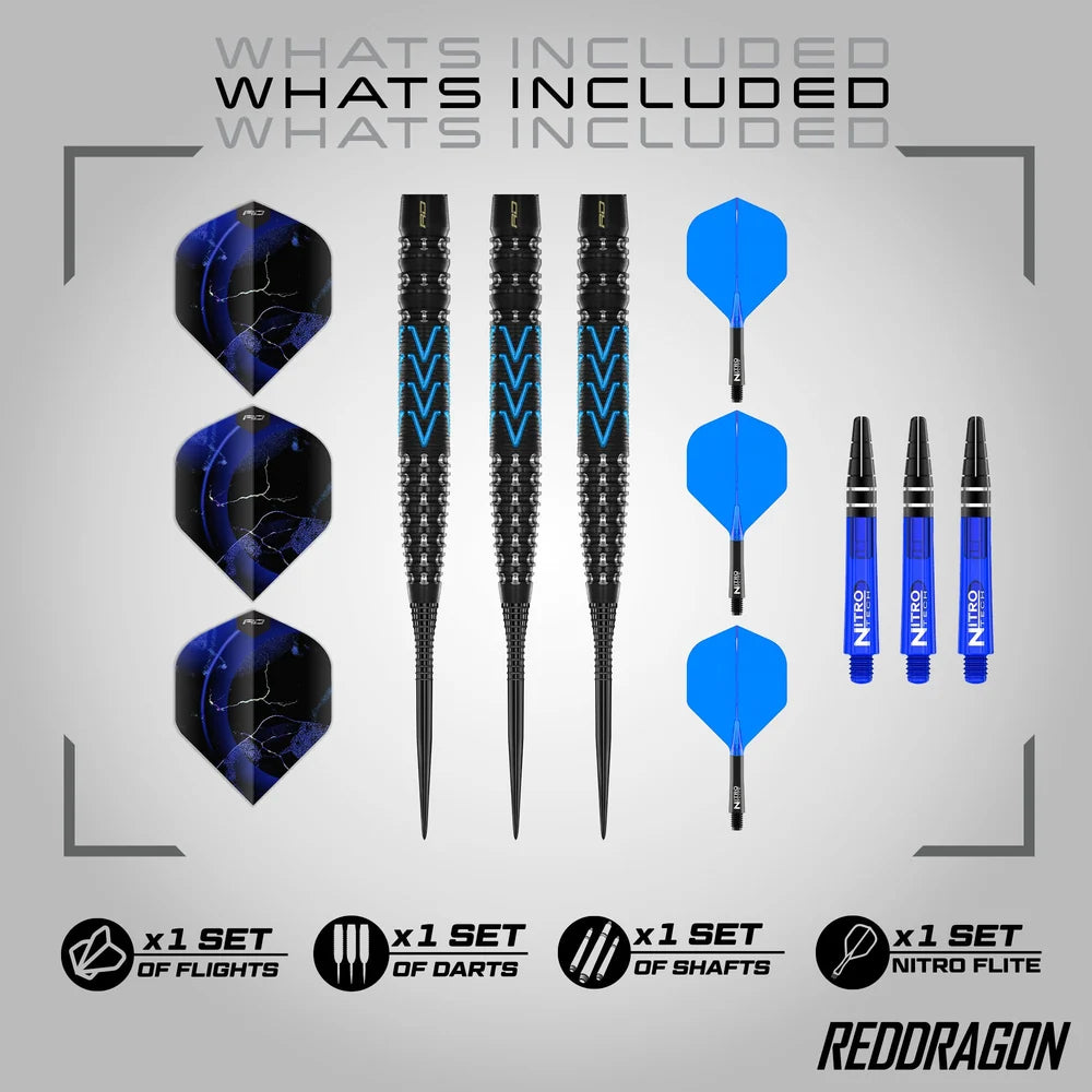 Red Dragon Amp Tapered Darts Set