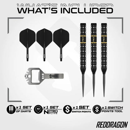 Red Dragon Ascend Parallel Darts Set
