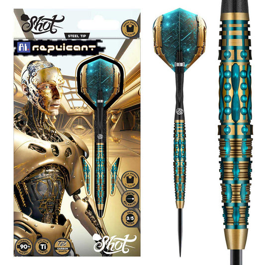 Shot AI Replicant Steel Tip Dart Set