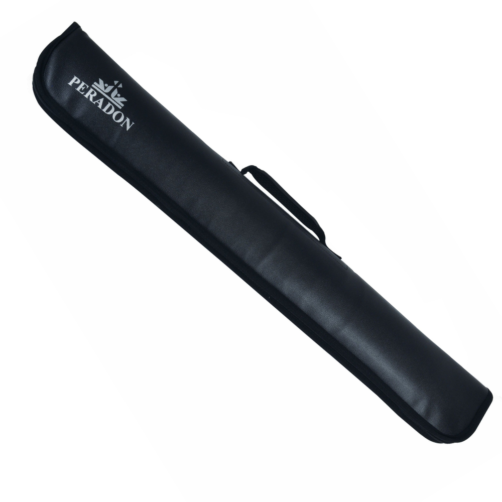 Peradon Black Full Zip Cue Case (2pc)