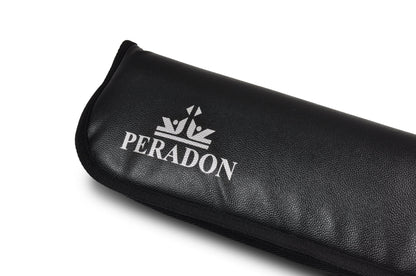 Peradon Black Full Zip Cue Case (2pc)
