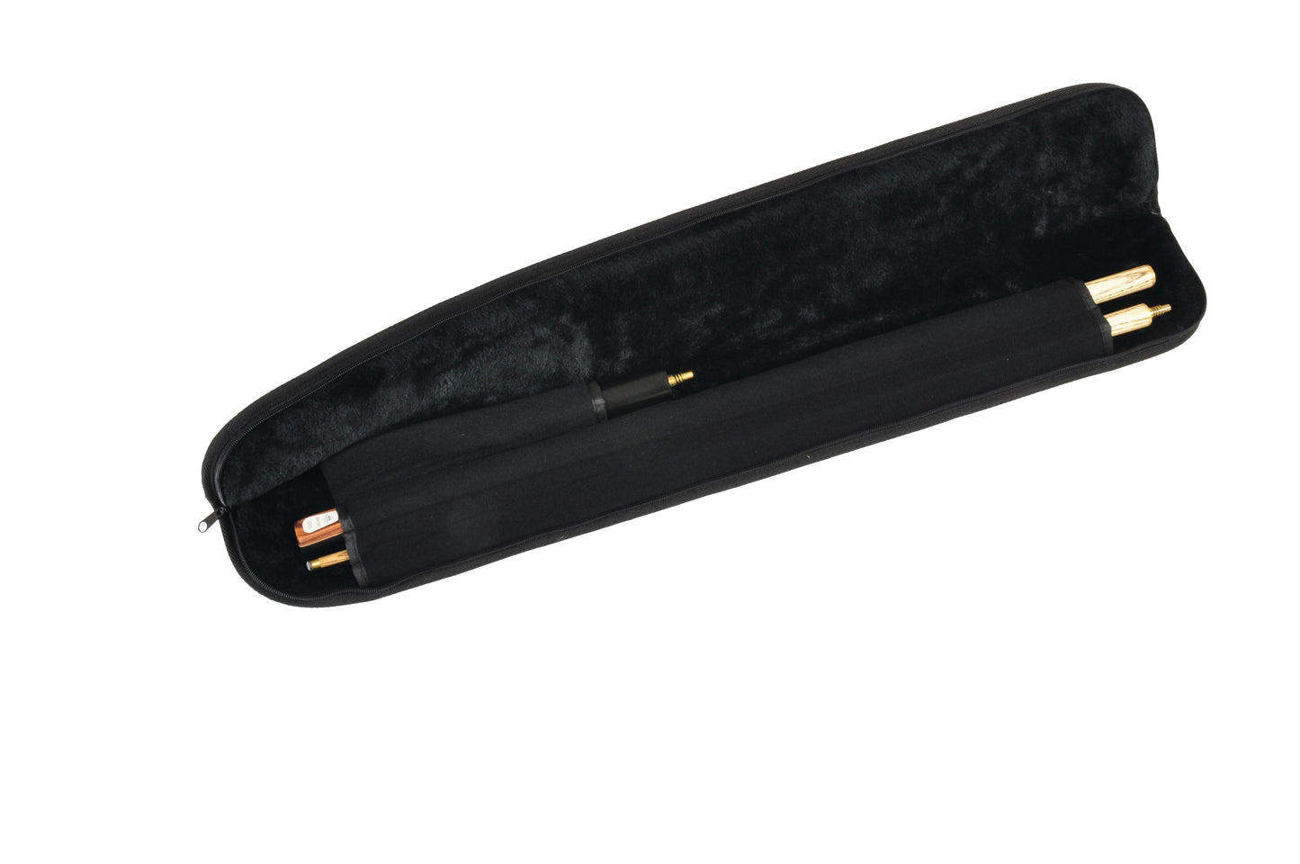 Peradon Black Full Zip Cue Case (2pc)