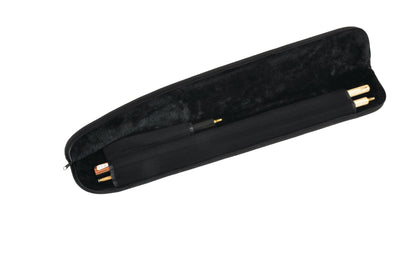Peradon Black Full Zip Cue Case (2pc)