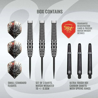 Shot AI Gnarly Smasha Steel Tip Darts Set