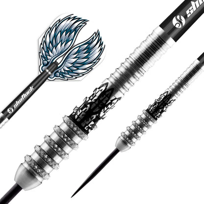 Shot Birds of Prey Kite Steel Tip Darts Set