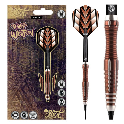 Shot Tribal Weapon 1 Series Steel Tip Darts Set