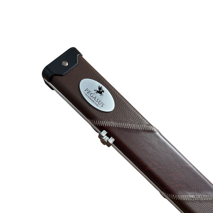Pegasus Brown Aluminium (Halo Style) ¾ Cue Case