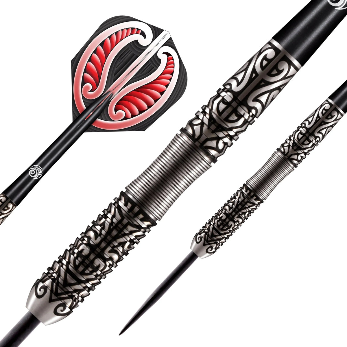 Shot Warrior Hautoa Steel Tip Darts Set