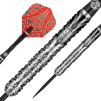 Shot Warrior Taiaha Steel Tip Darts Set