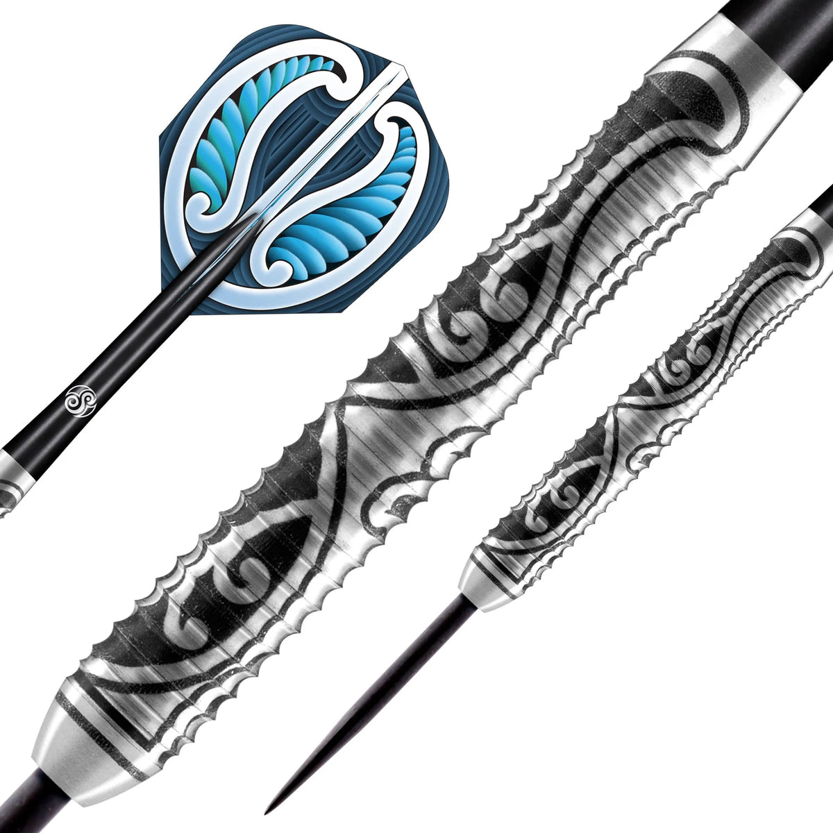 Shot Warrior Tipu Steel Tip Darts Set