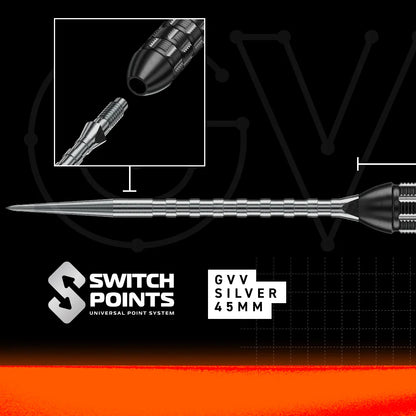 Winmau Gian van Veen TS-PRO 90% Switch Point Darts