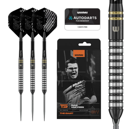 Winmau Gian van Veen TS 90% Switch Point Darts