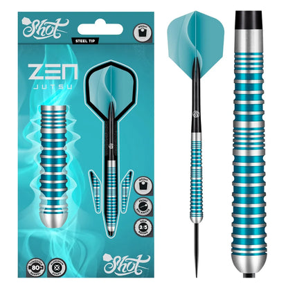 Shot Zen Series Jutsu 2.0 Steel Tip Darts Set