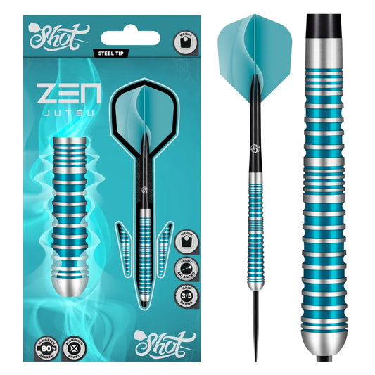 Shot Zen Series Jutsu 2.0 Steel Tip Darts Set