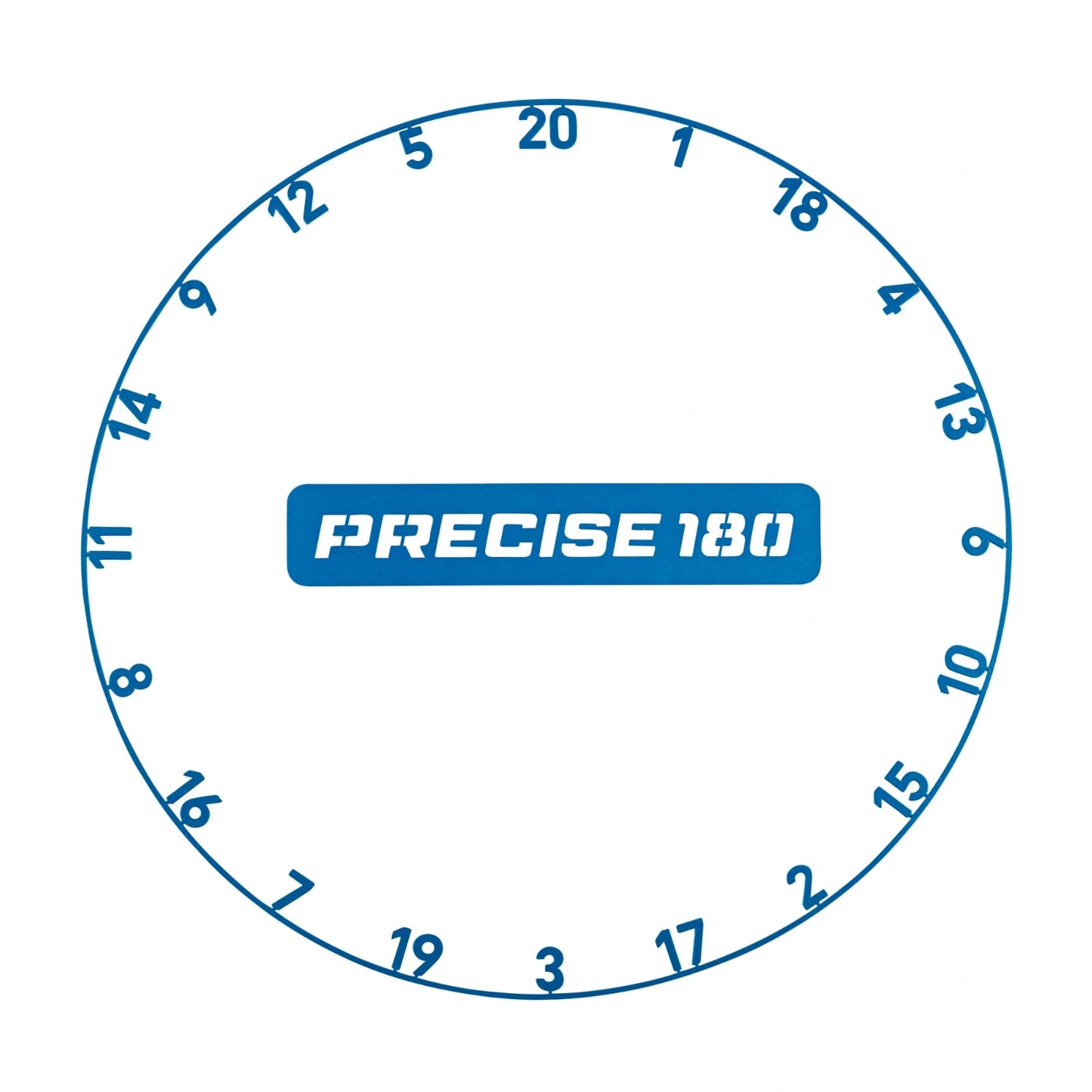 Precise 180 Dartboard Number Ring (Various Colours)